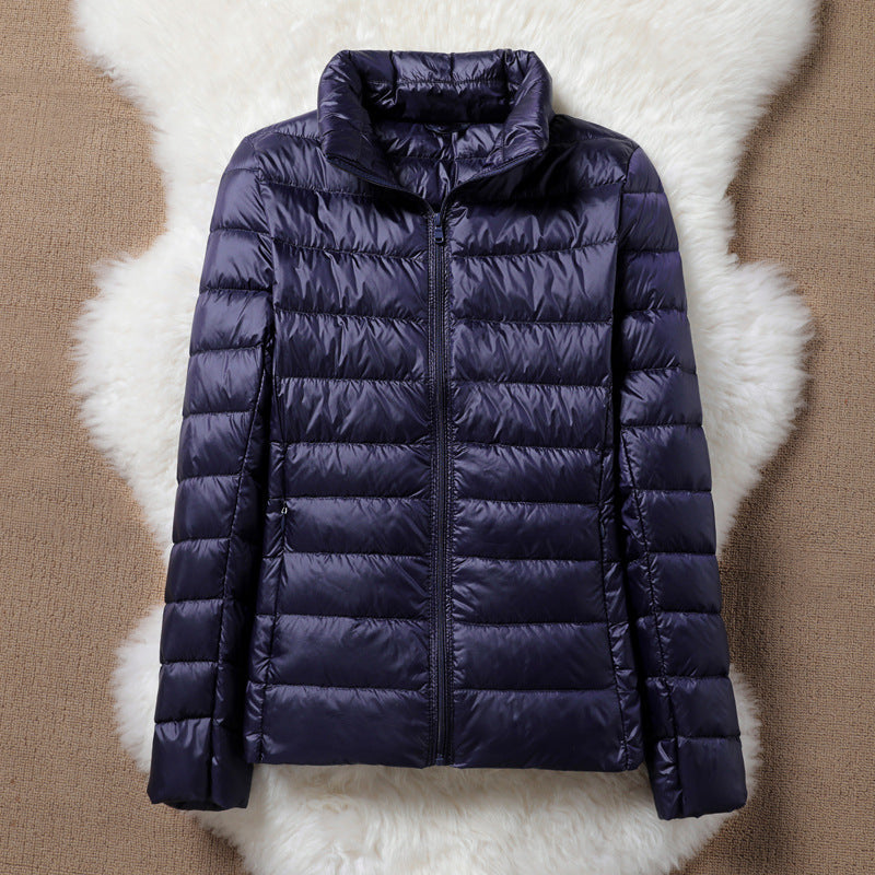 Otilia | Chaqueta guateada azul marino