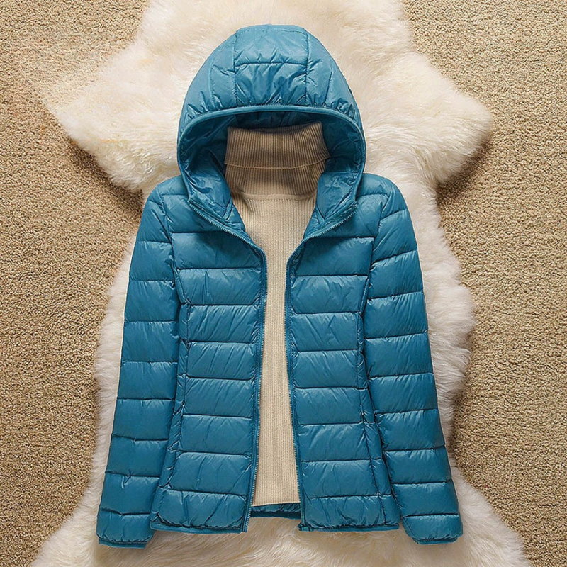 Adela | Chaqueta guateada azul marino