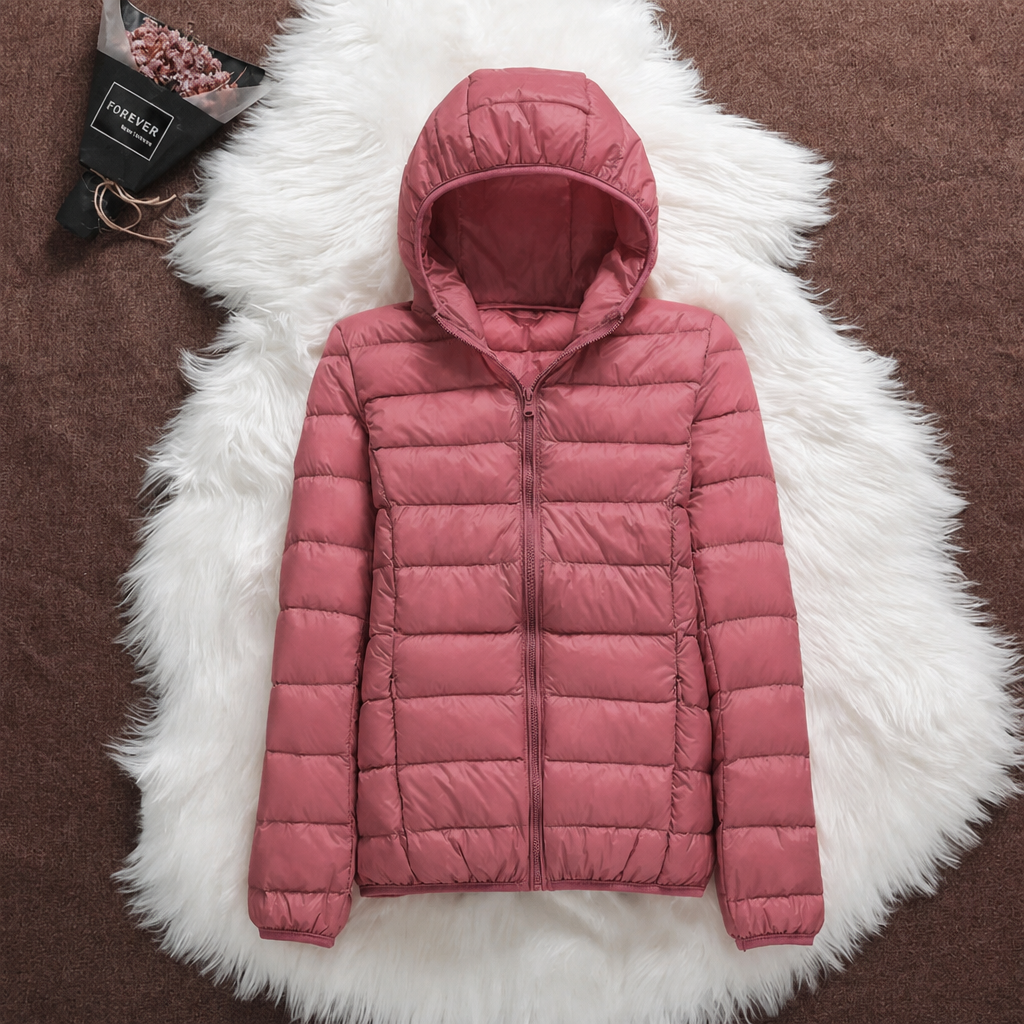 Casilda | Chaqueta guateada rosa