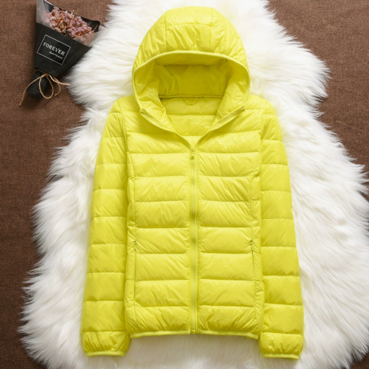 Dolores | Chaqueta guateada amarilla