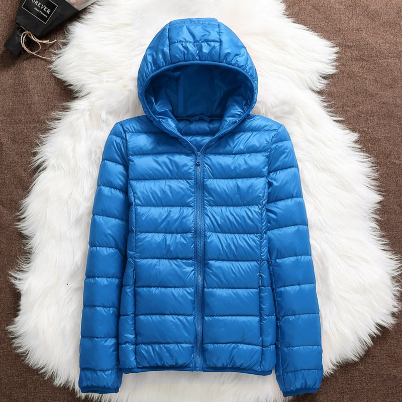 Elvira | Chaqueta guateada azul celeste