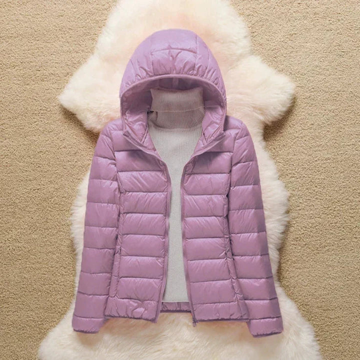 Felisa | Chaqueta guateada morada
