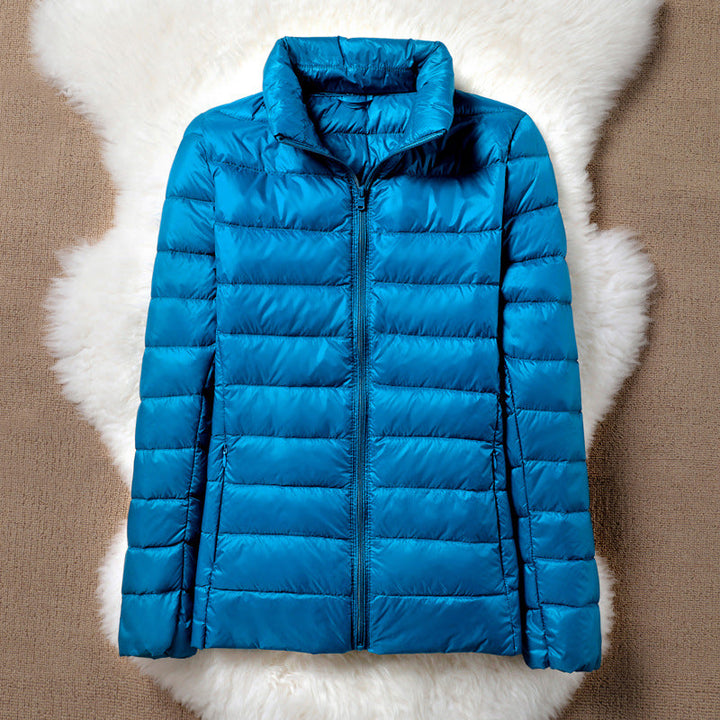 Sagrario | Chaqueta guateada azul celeste