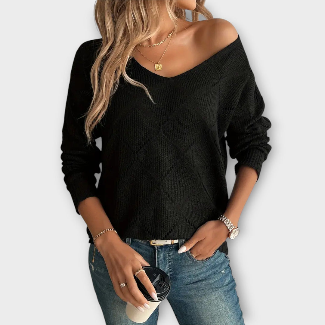 Nuria | Jersey holgado de punto suave