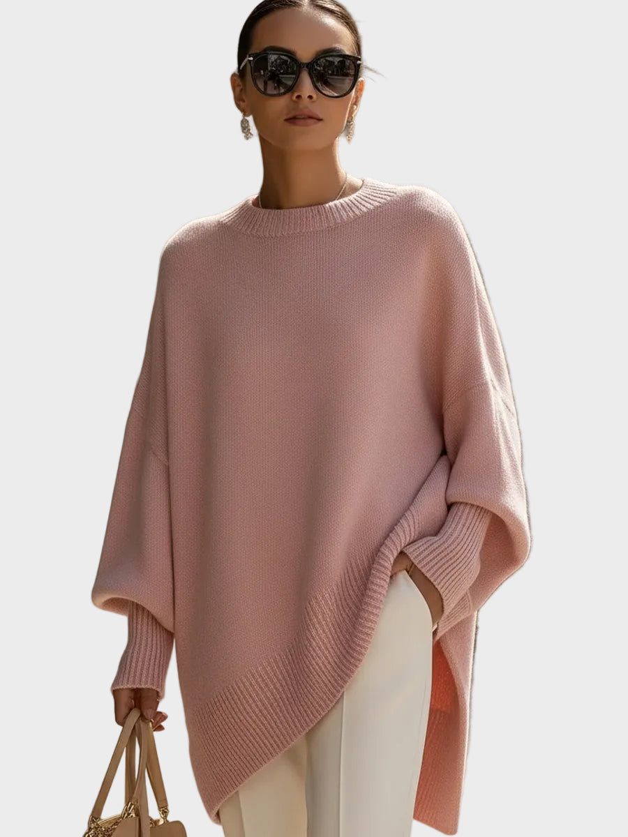 Teresa Luz | Jersey de mezcla de algodón de línea sencilla