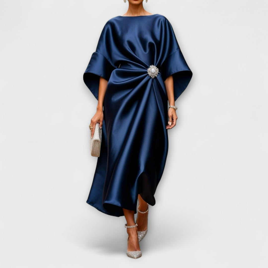 Dolores | Vestido maxi de satén