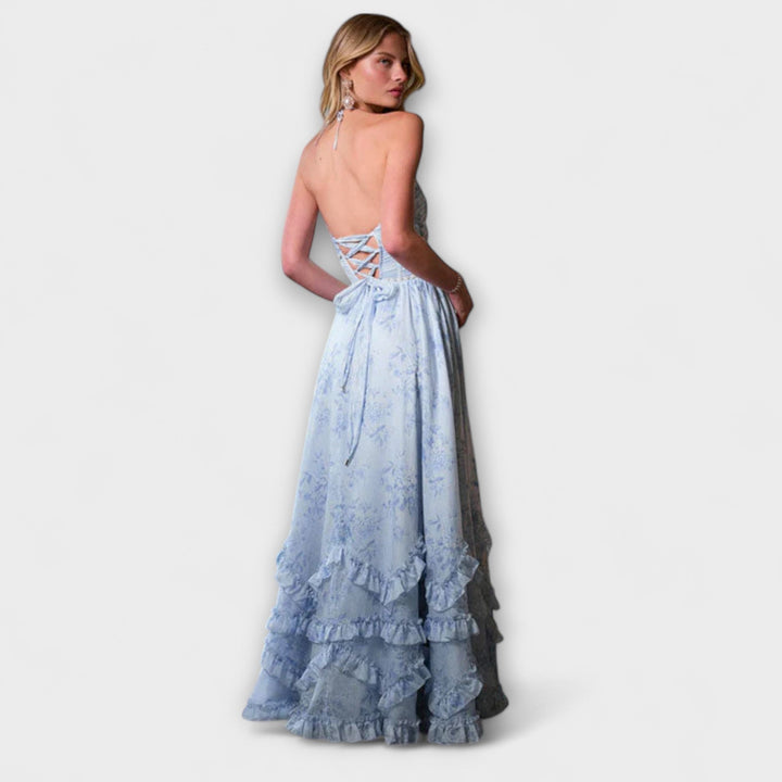 Trinidad | Vestido maxi holgado de tirantes