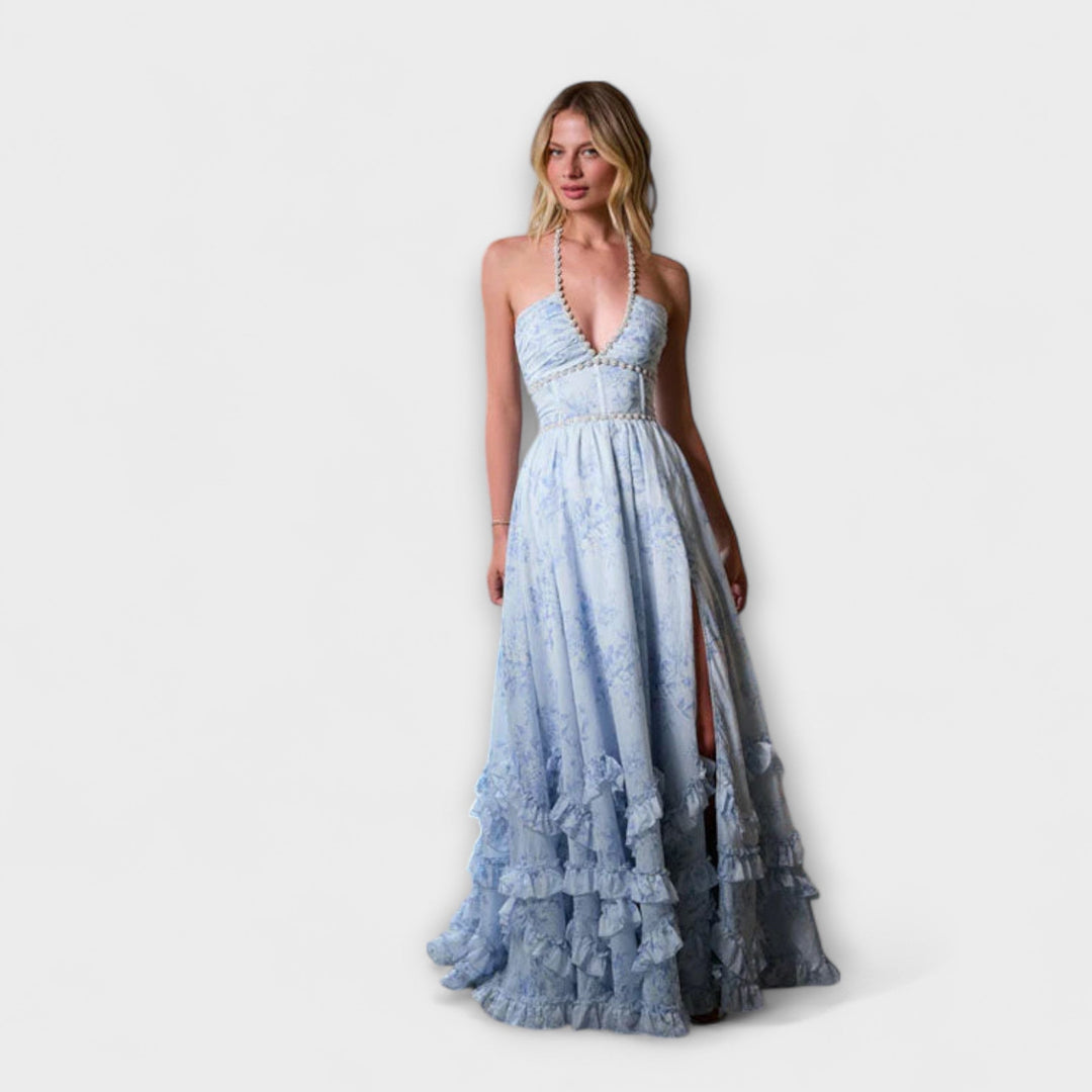 Trinidad | Vestido maxi holgado de tirantes