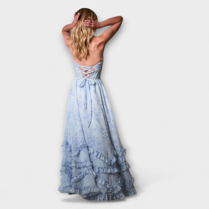 Trinidad | Vestido maxi holgado de tirantes