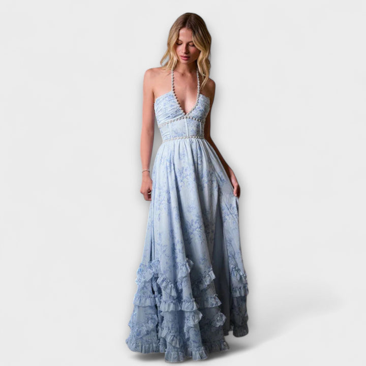 Trinidad | Vestido maxi holgado de tirantes