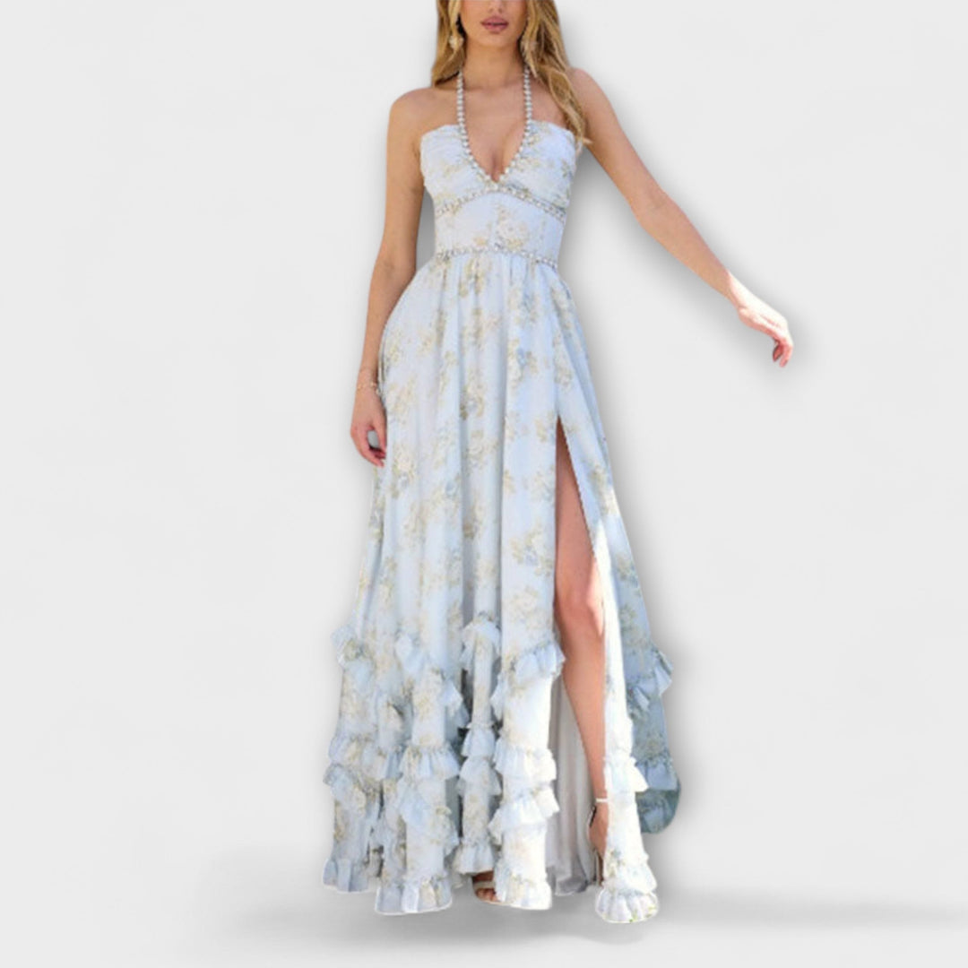 Trinidad | Vestido maxi holgado de tirantes