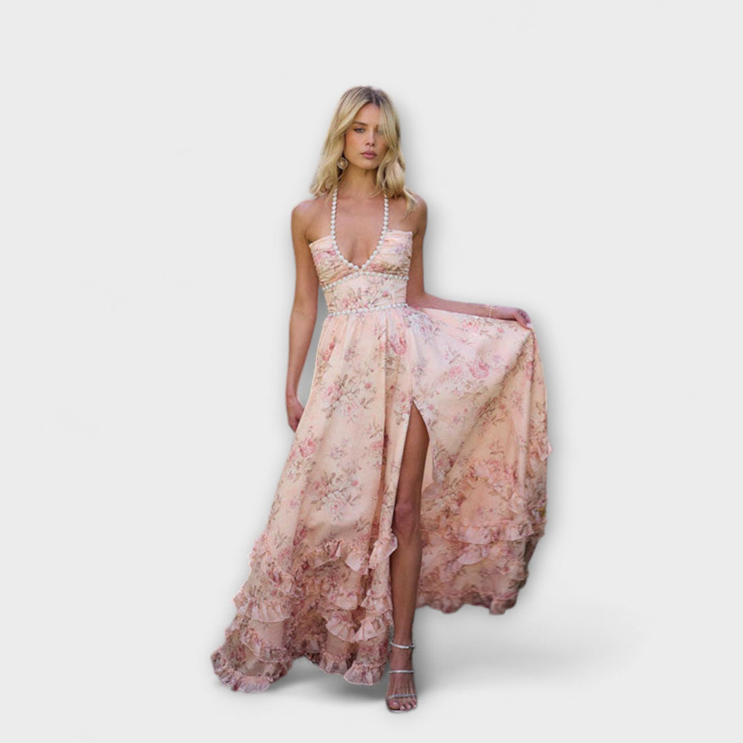 Trinidad | Vestido maxi holgado de tirantes