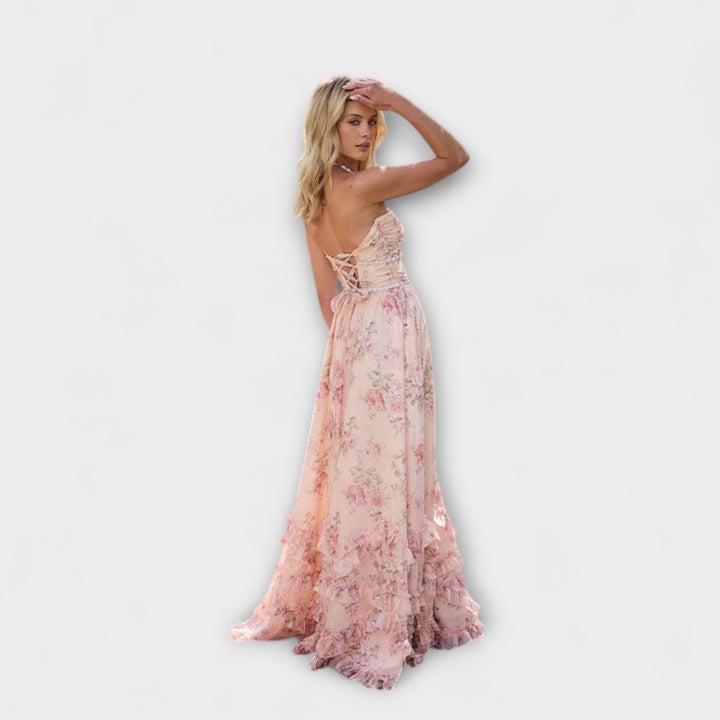 Trinidad | Vestido maxi holgado de tirantes