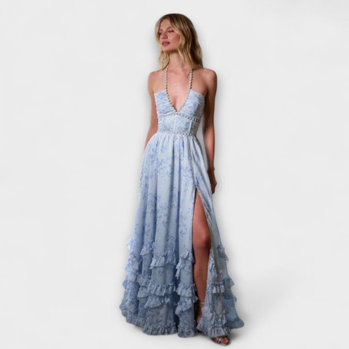 Trinidad | Vestido maxi holgado de tirantes