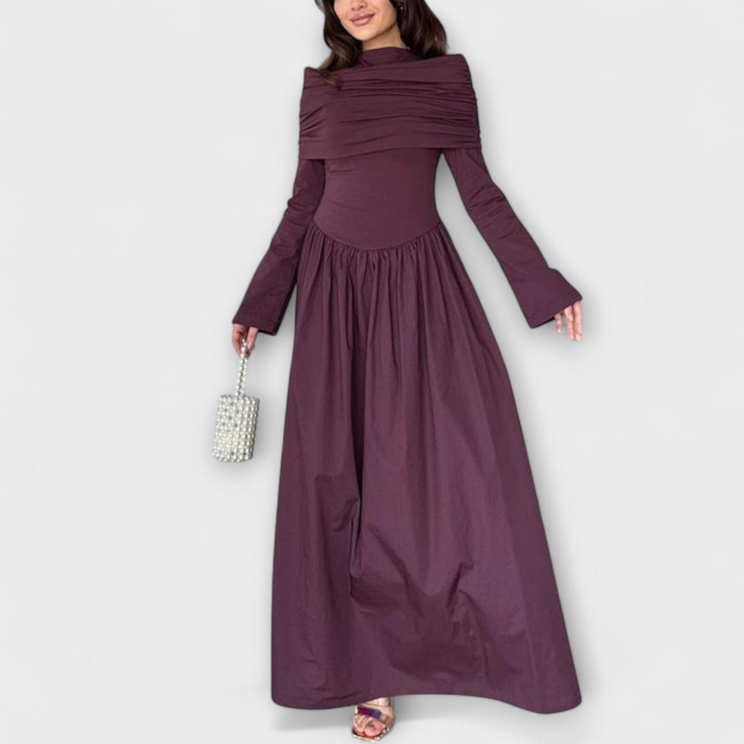 Rebeca | Vestido maxi holgado de diario