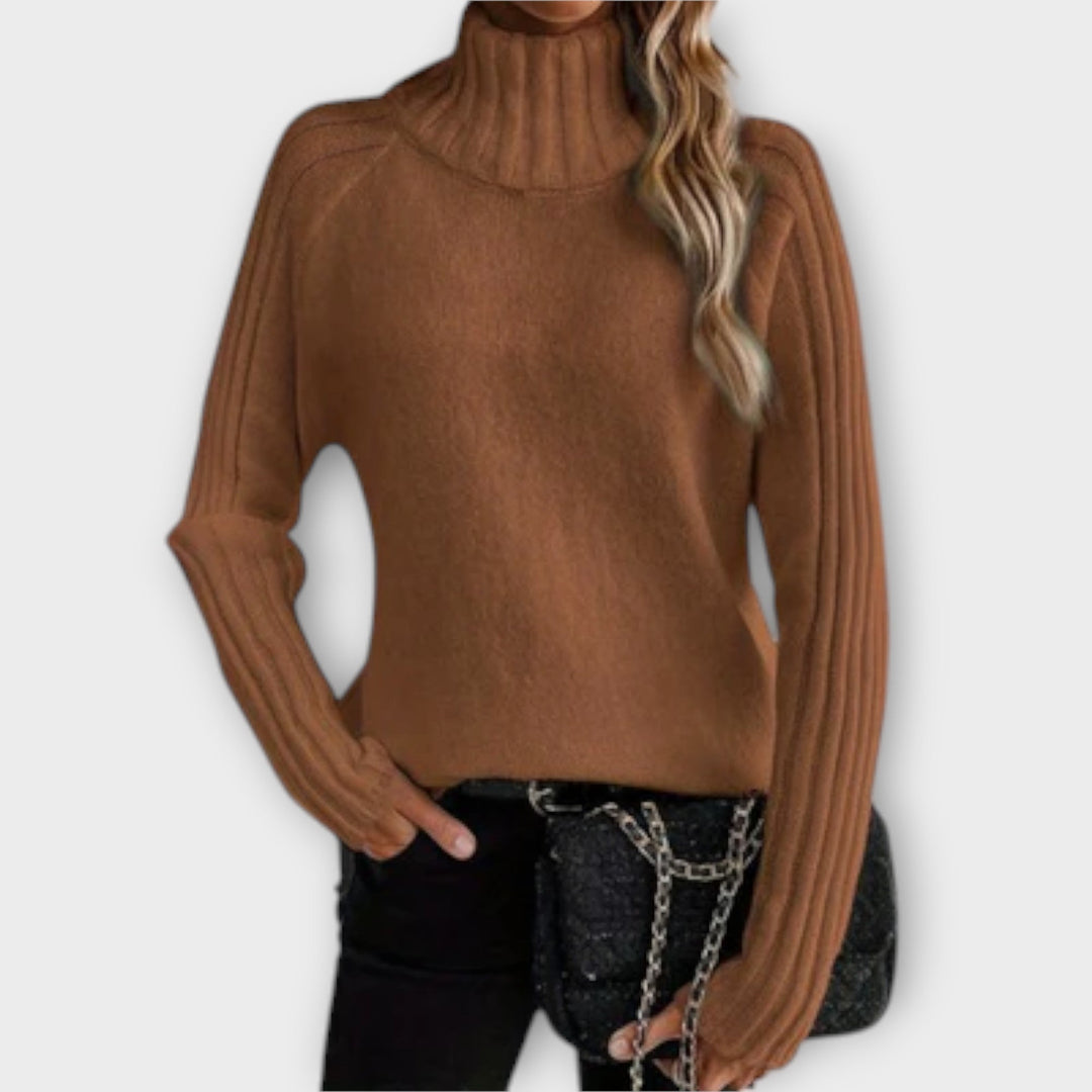 Ana | Jersey de punto trenzado elegante