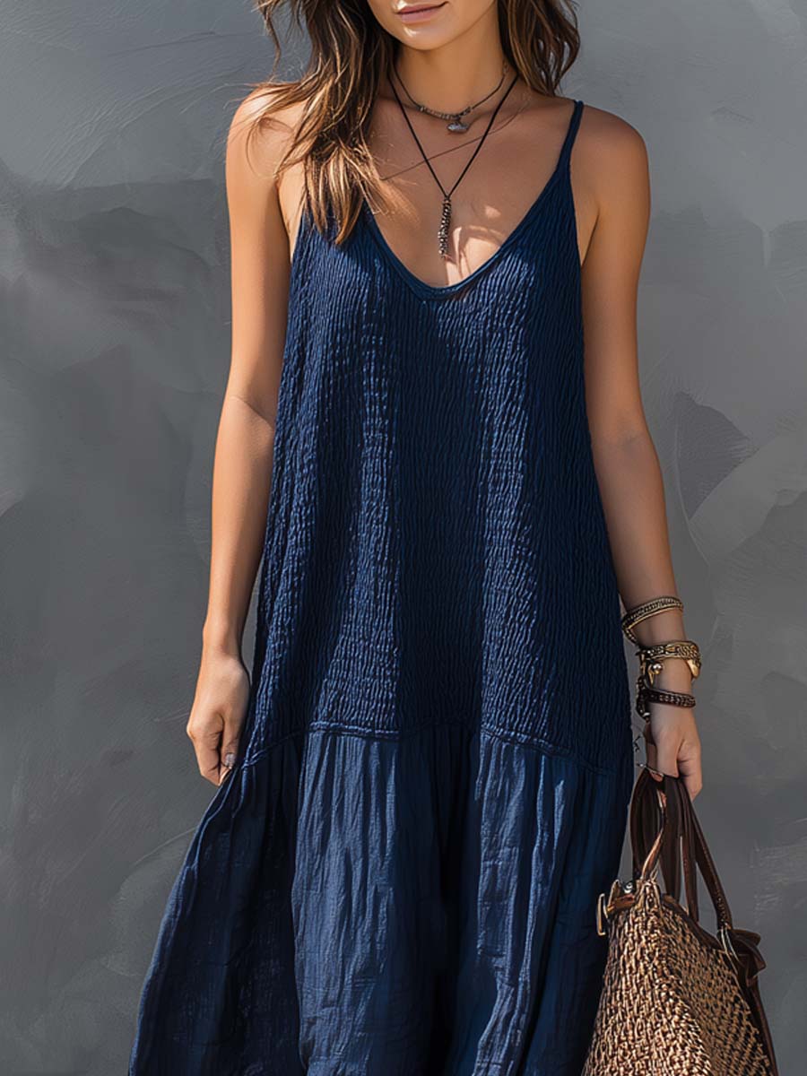 Josefa | Vestido largo patchwork bohemio