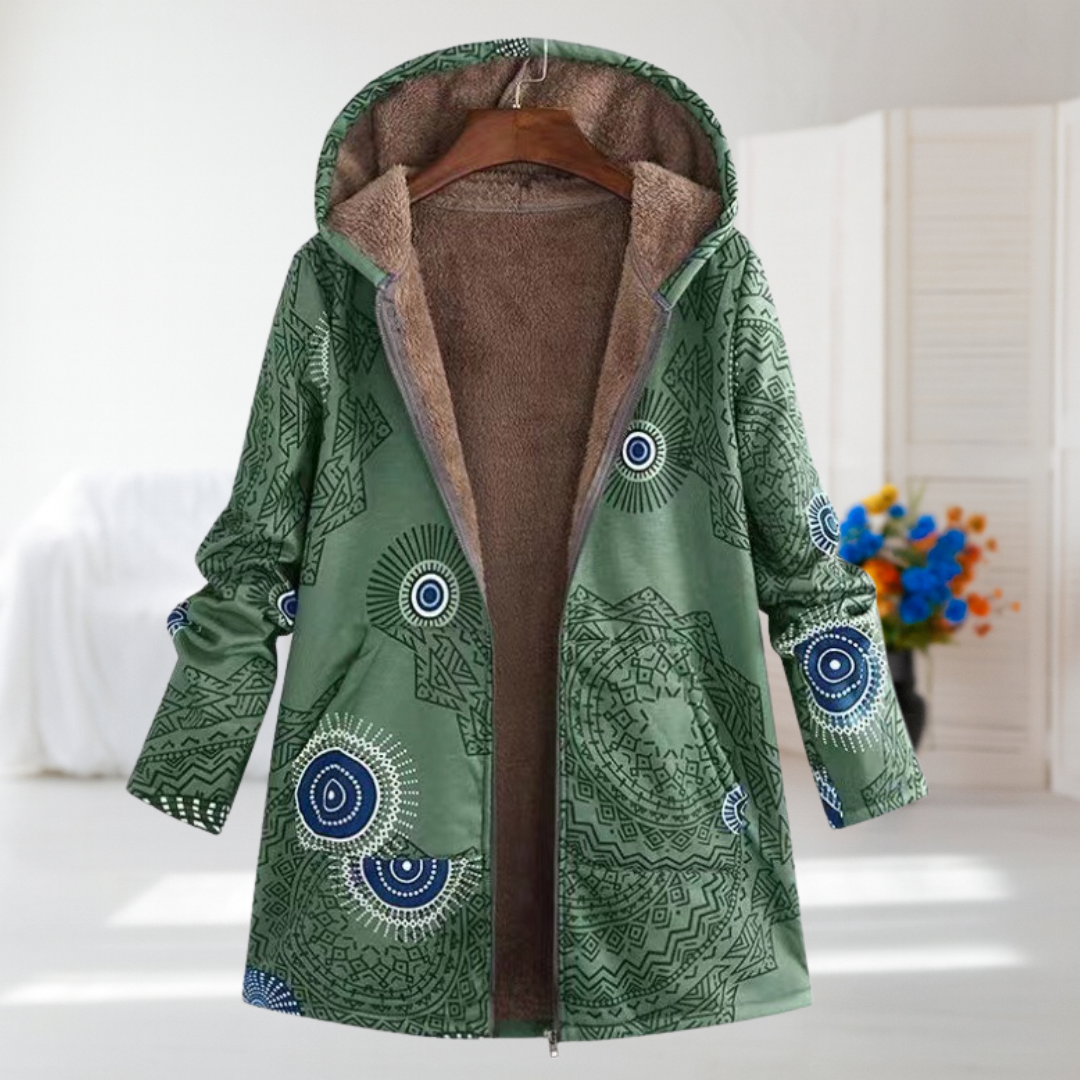 Adela | Chaqueta elegante de entretiempo en verde