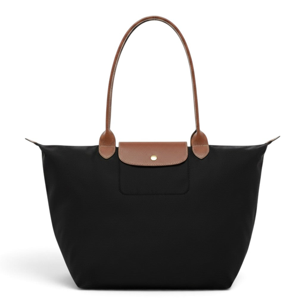 Adoración | Bolso shopper plegable negro