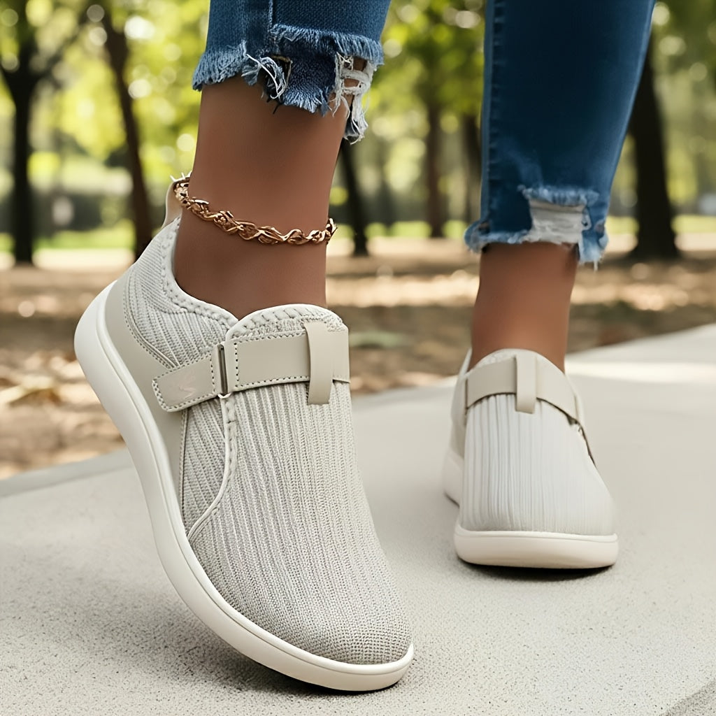 Alba | Zapatillas Ajustables de Confort con Horma Extra Ancha
