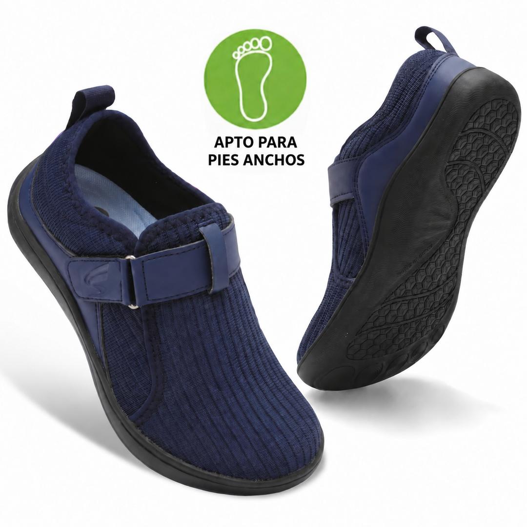 Alba | Zapatillas Ajustables de Confort con Horma Extra Ancha