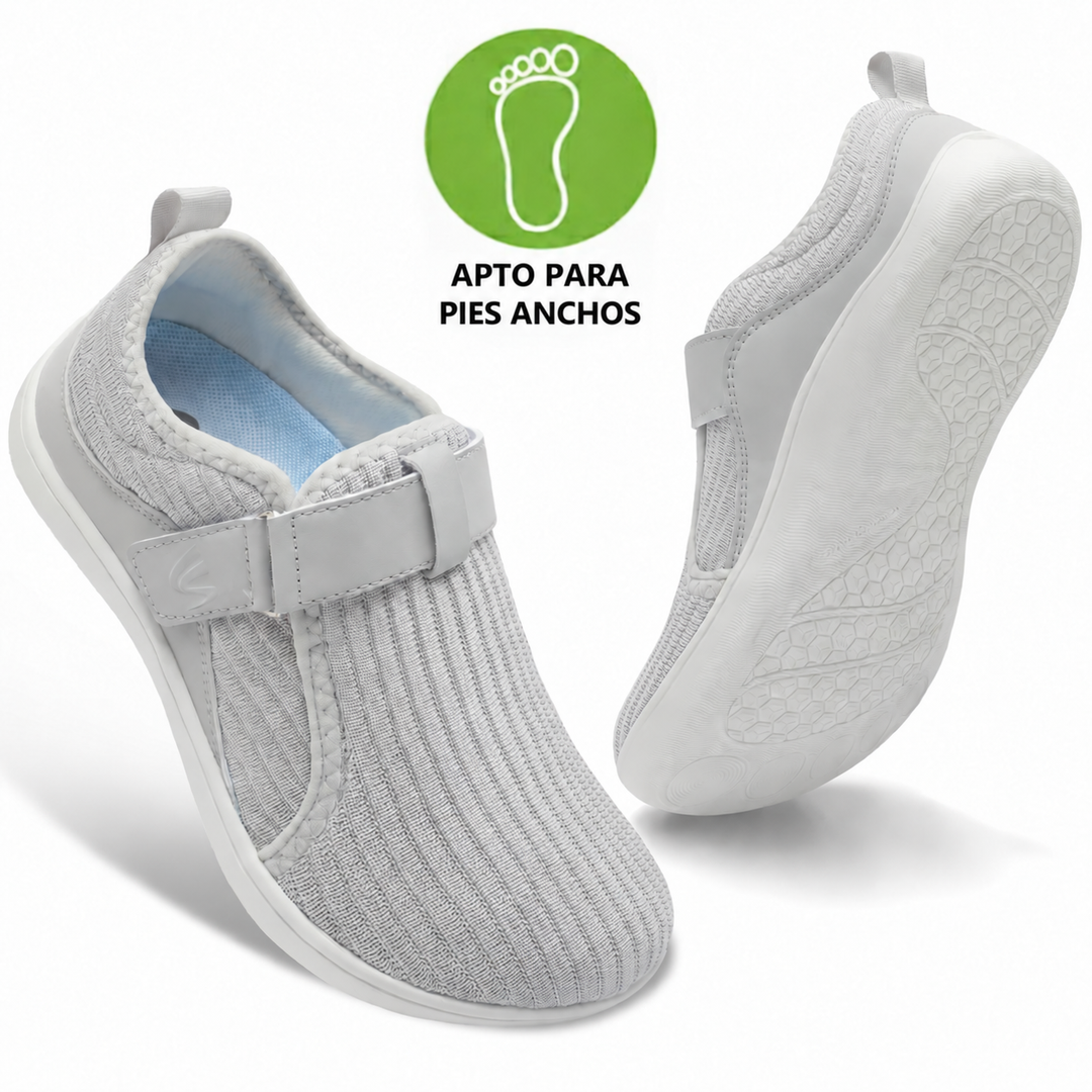 Alba | Zapatillas Ajustables de Confort con Horma Extra Ancha