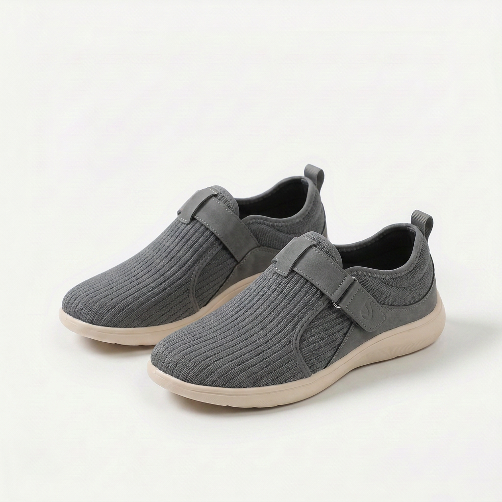 Alba | Zapatillas Ajustables de Confort con Horma Extra Ancha