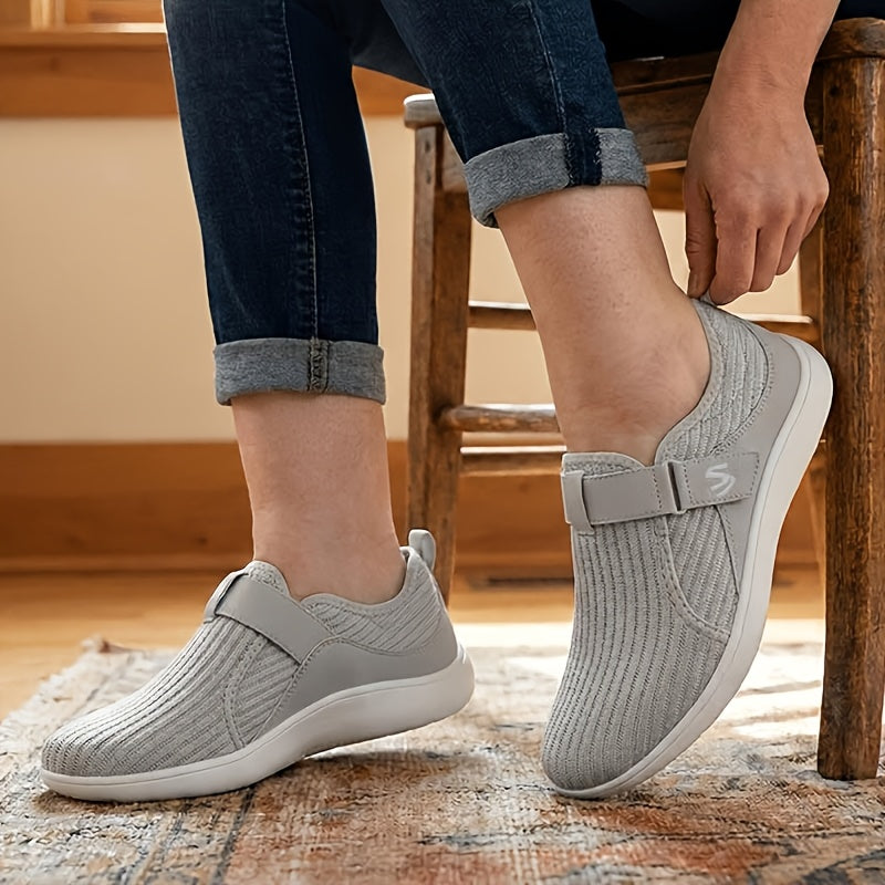 Alba | Zapatillas Ajustables de Confort con Horma Extra Ancha