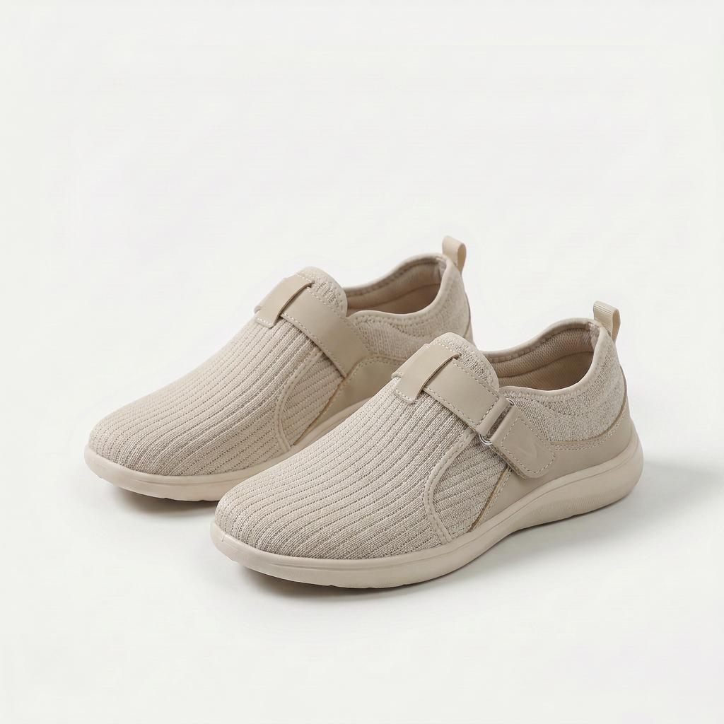 Alba | Zapatillas Ajustables de Confort con Horma Extra Ancha