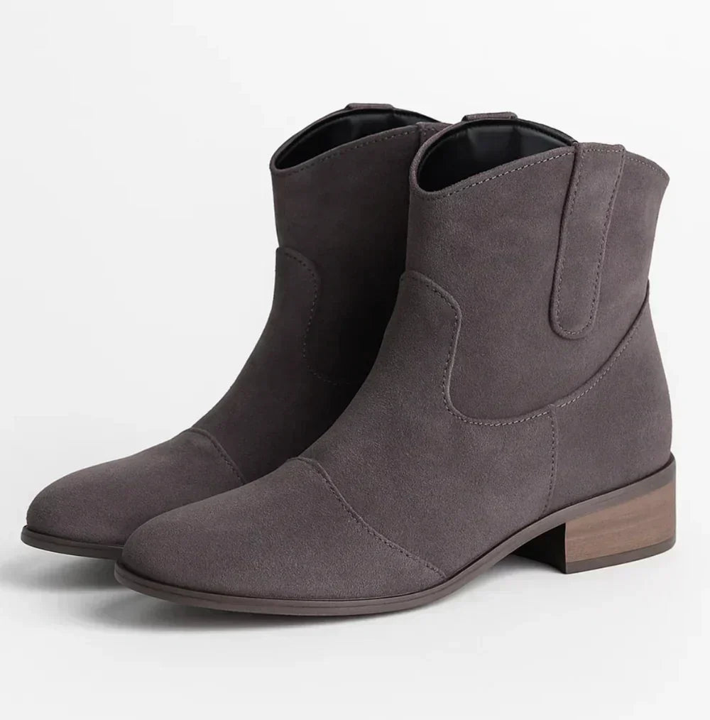 Alma | Botines western de ante
