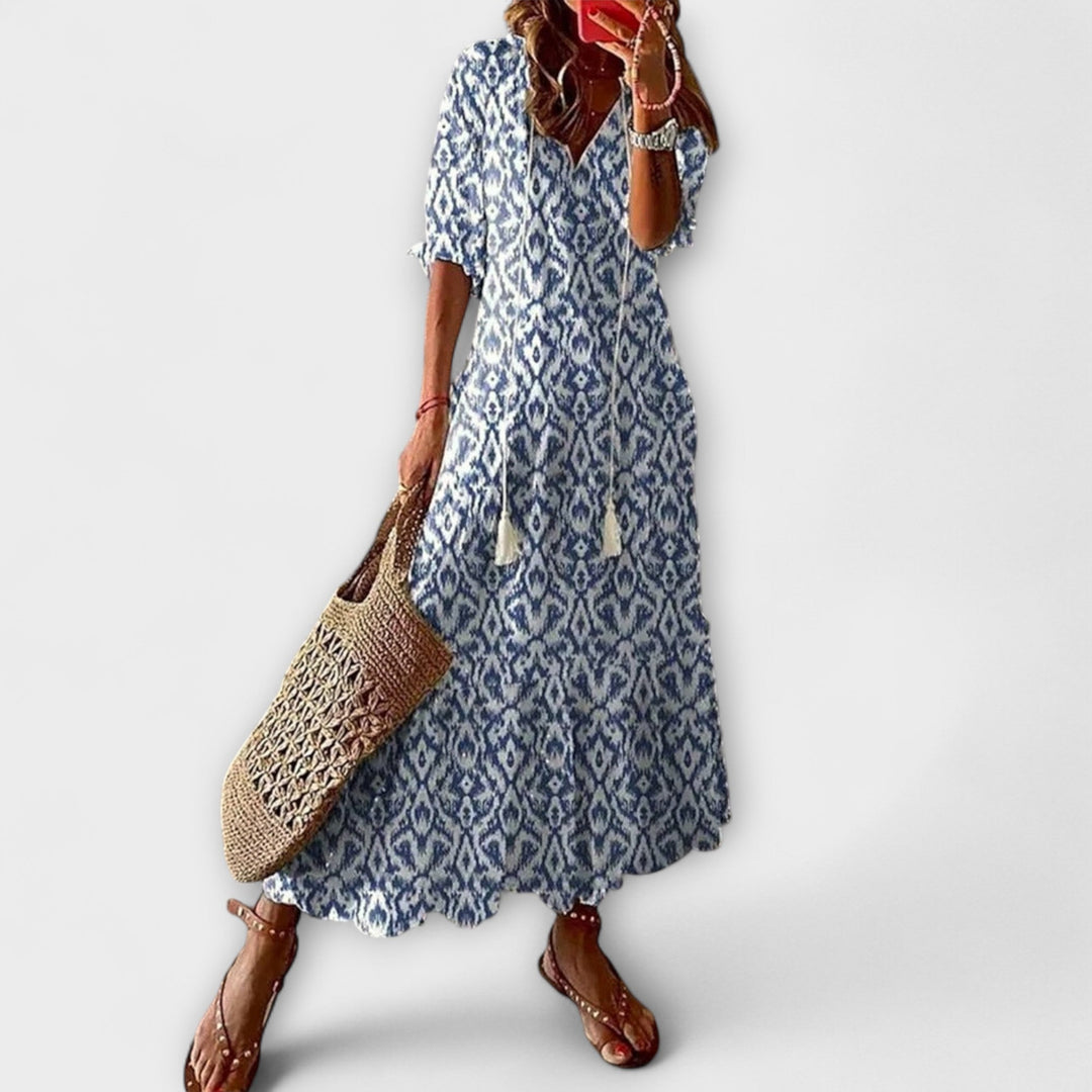 Concha | Vestido maxi boho de verano