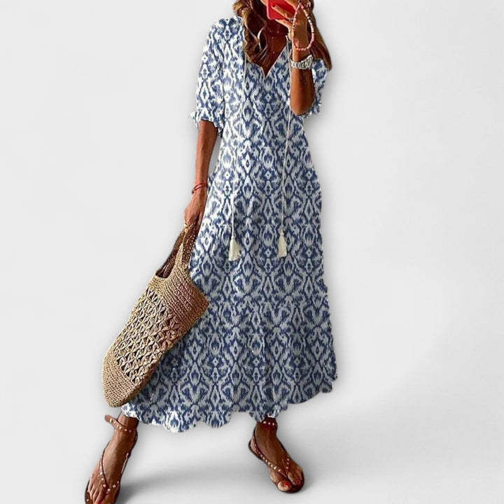 Concha | Vestido maxi boho de verano