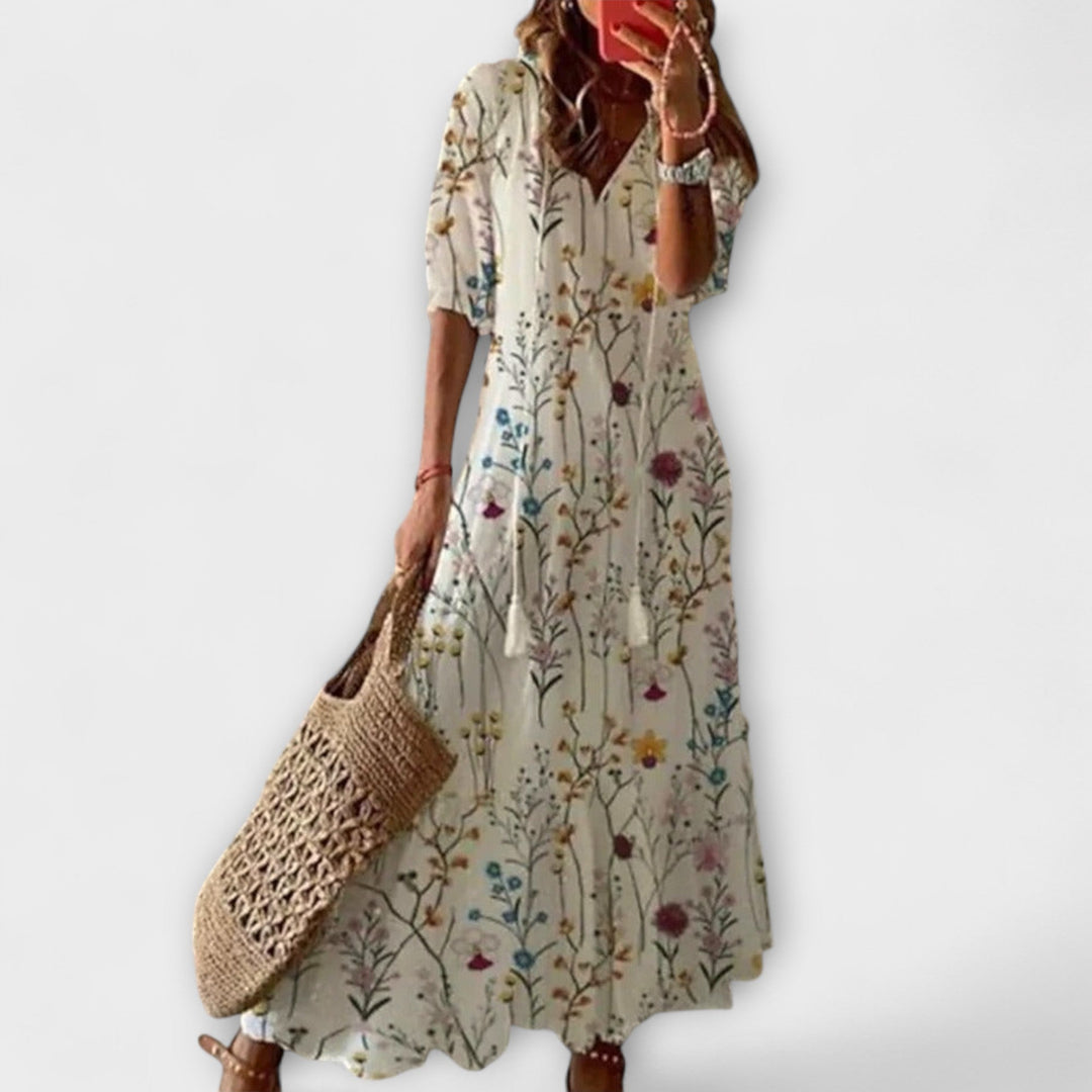 Concha | Vestido maxi boho de verano
