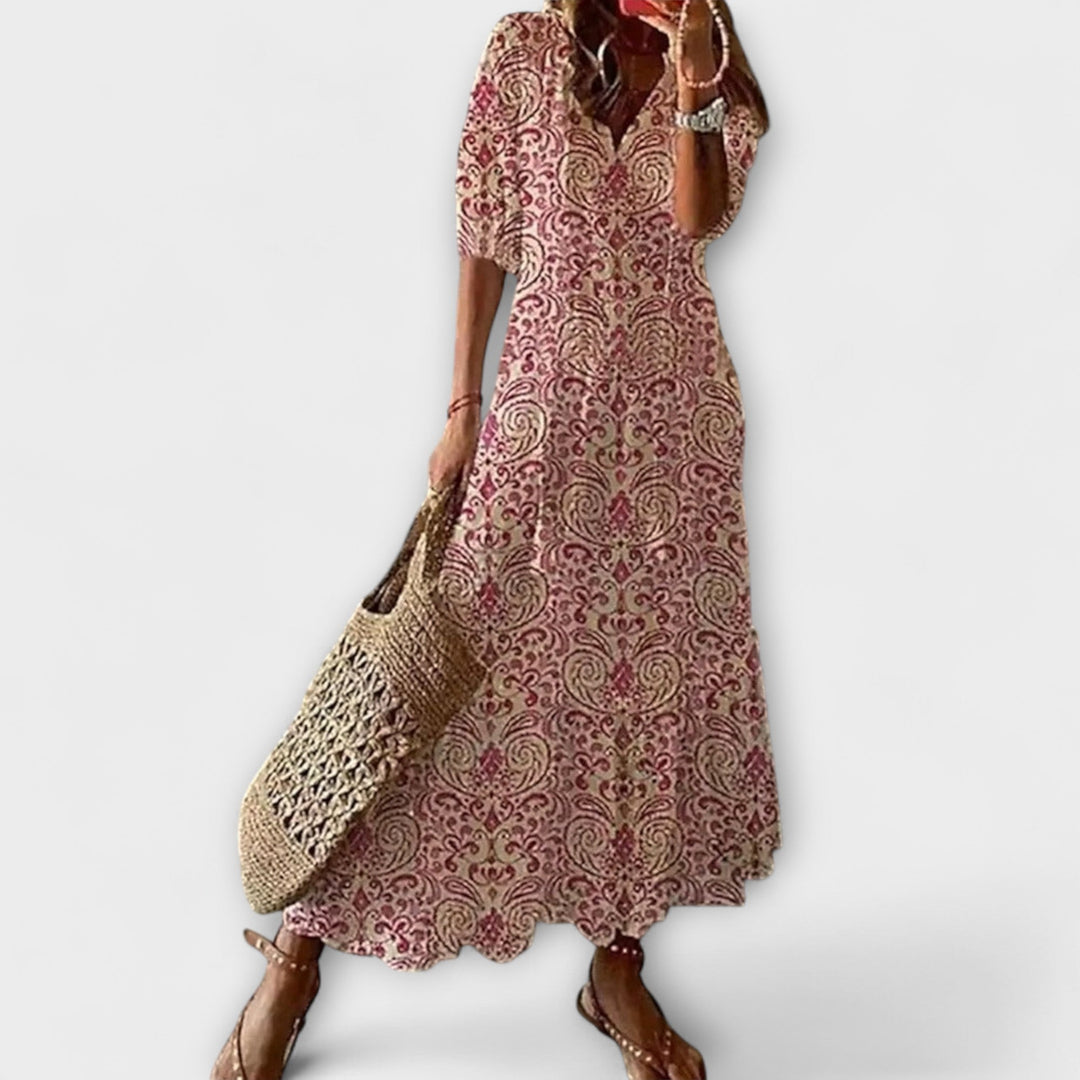 Concha | Vestido maxi boho de verano