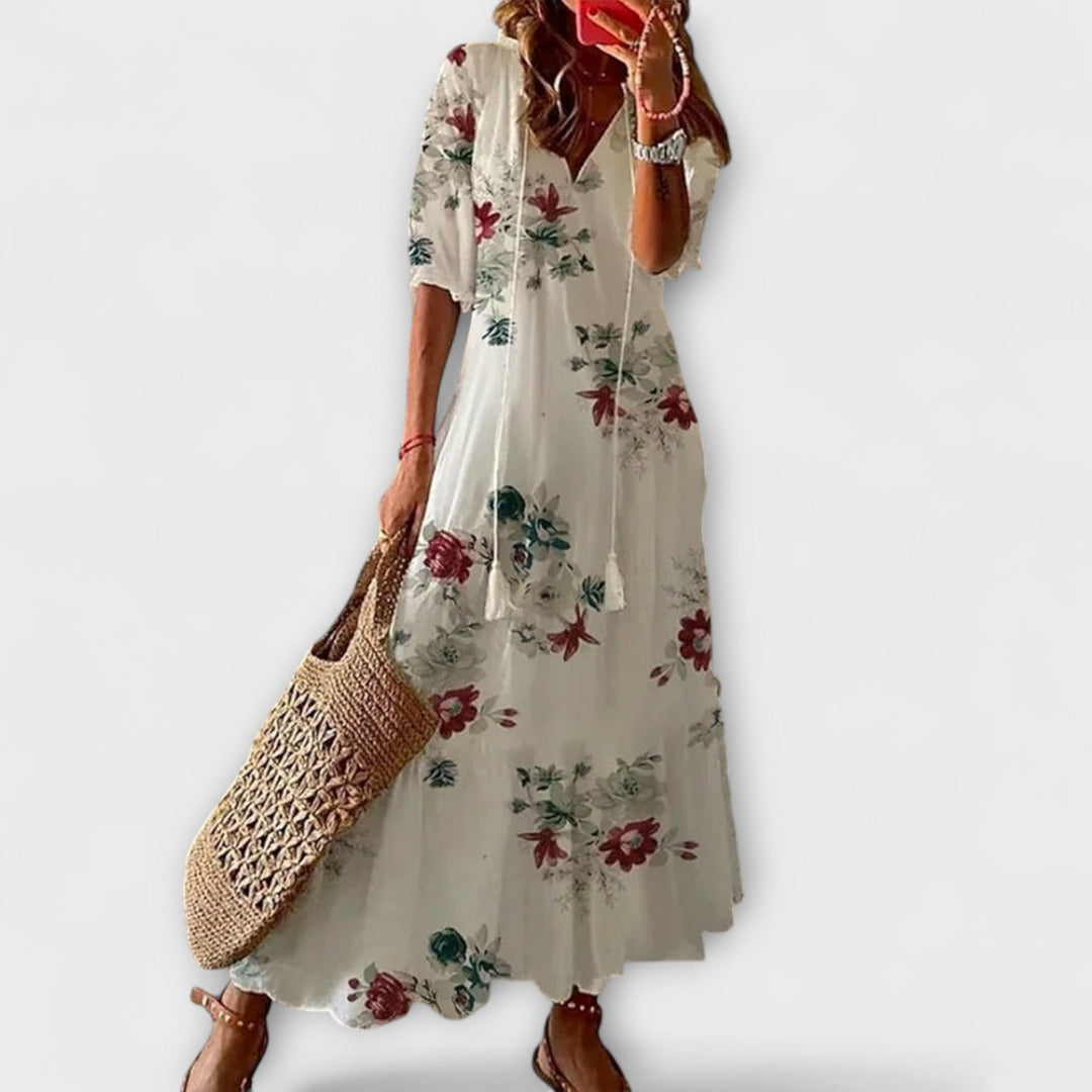 Concha | Vestido maxi boho de verano