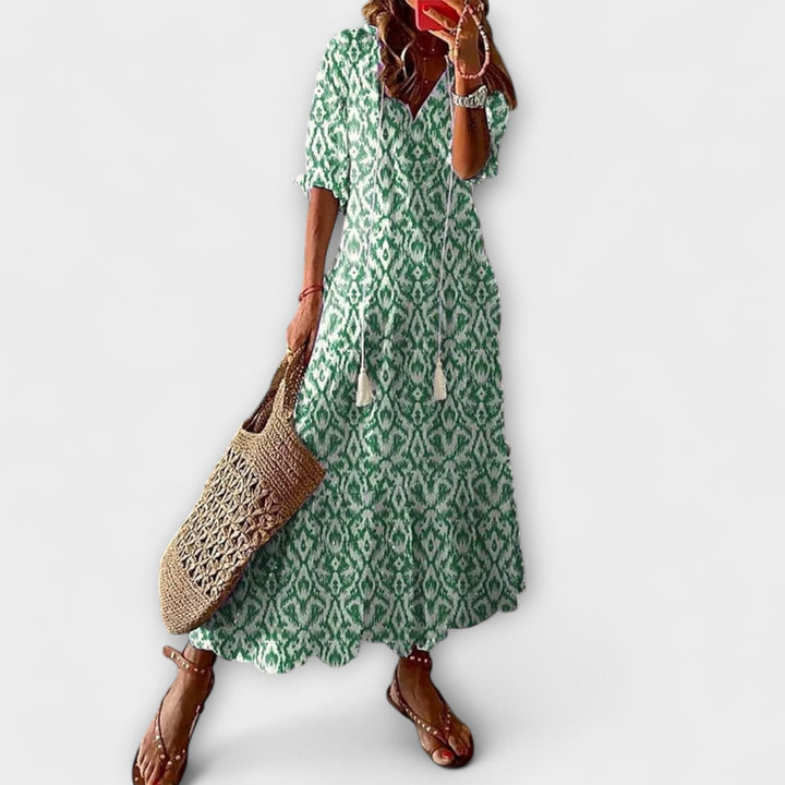 Concha | Vestido maxi boho de verano