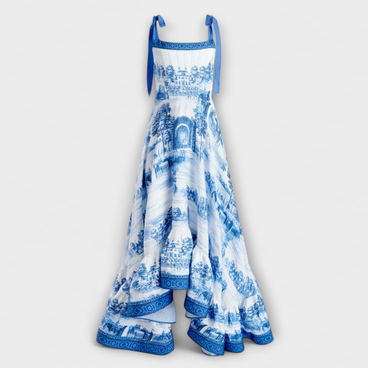 Amalia | Vestido maxi floral romántico