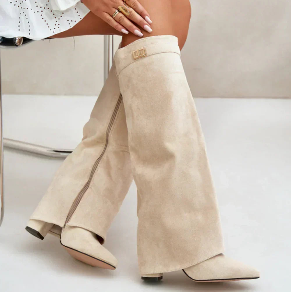 Carmela | Botas altas de ante