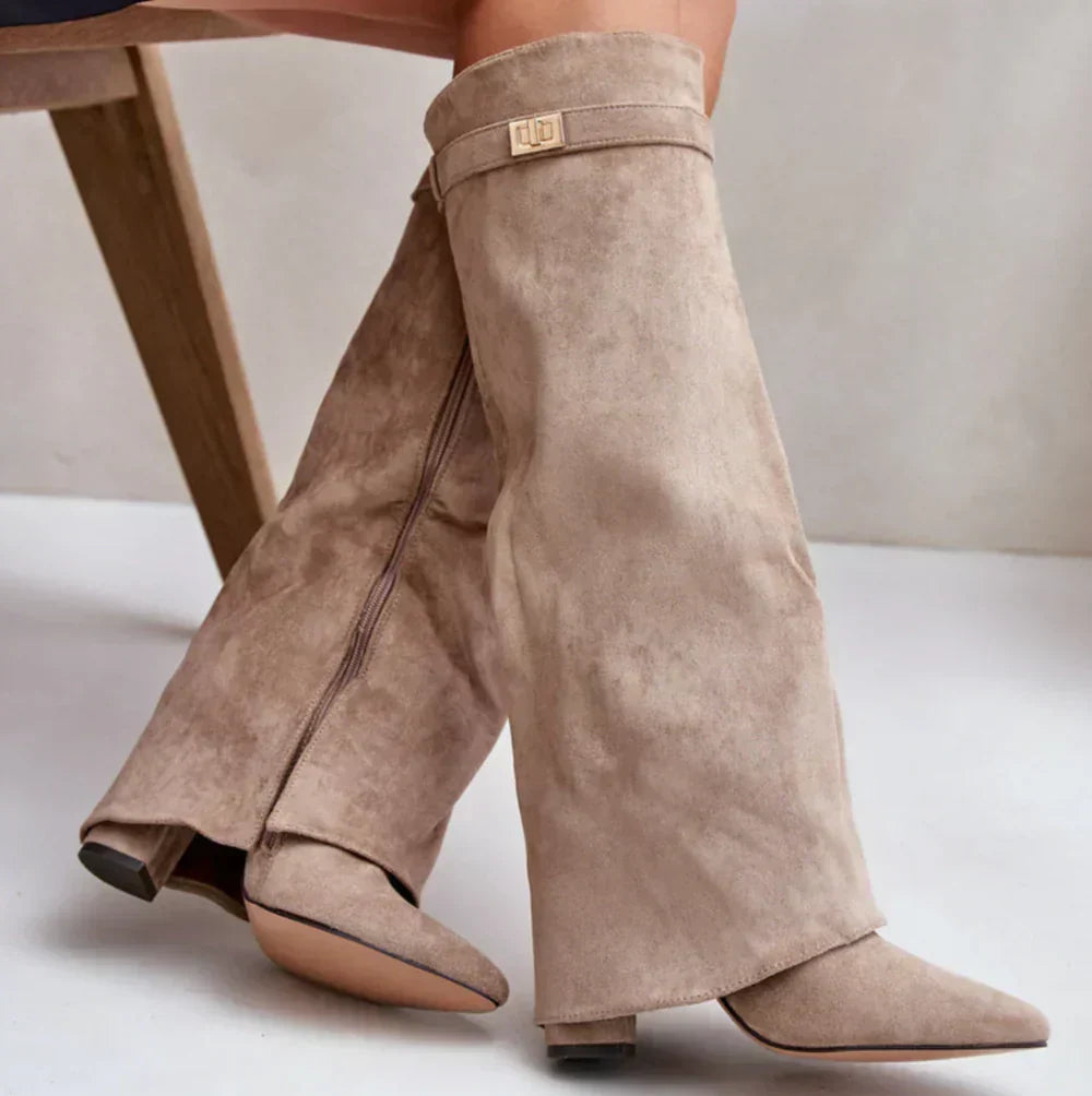 Carmela | Botas altas de ante