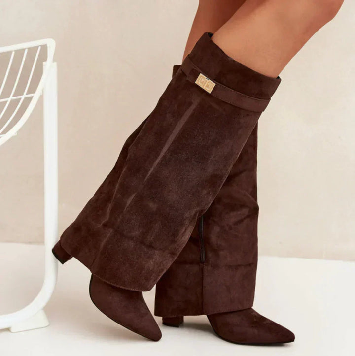 Carmela | Botas altas de ante