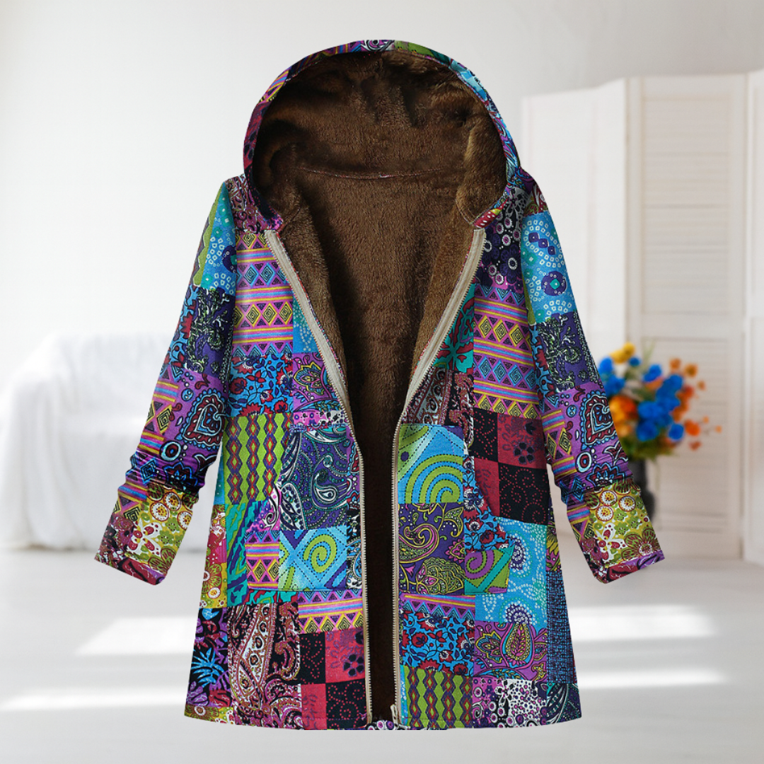 Cristina | Chaqueta elegante de entretiempo en azul