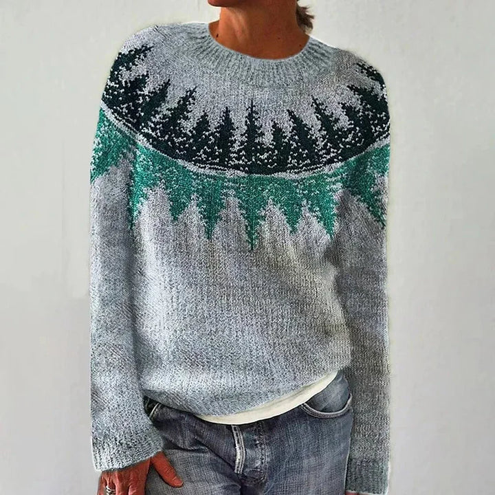 Benita | Jersey islandés vintage tejido a mano
