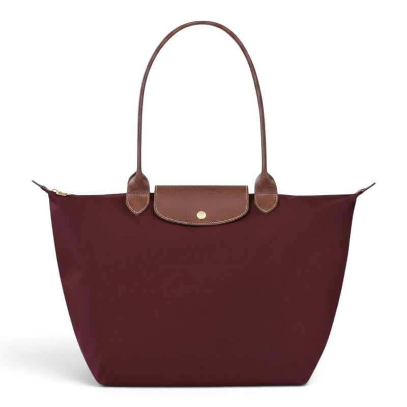 Dulce | Bolso shopper plegable color burdeos