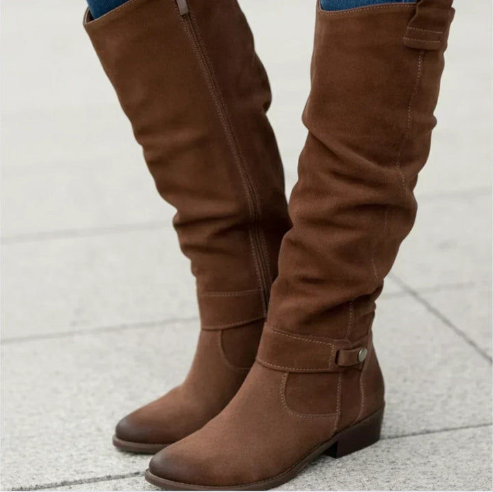 Eloísa | Botas altas clásicas con tira al tobillo