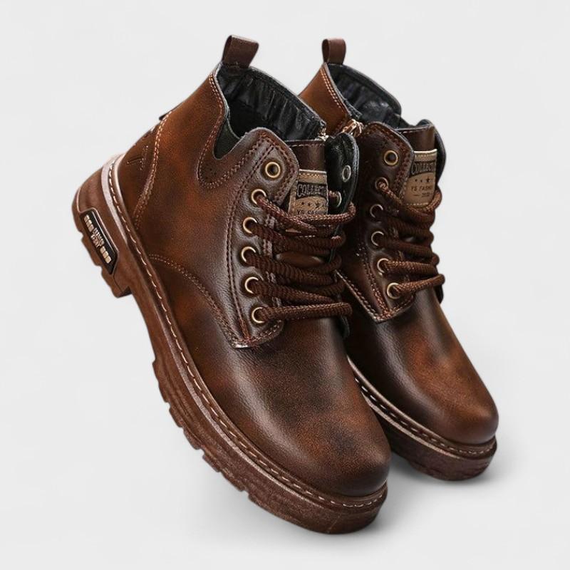 Juan Alejandro | Botines de cordones de aire retro