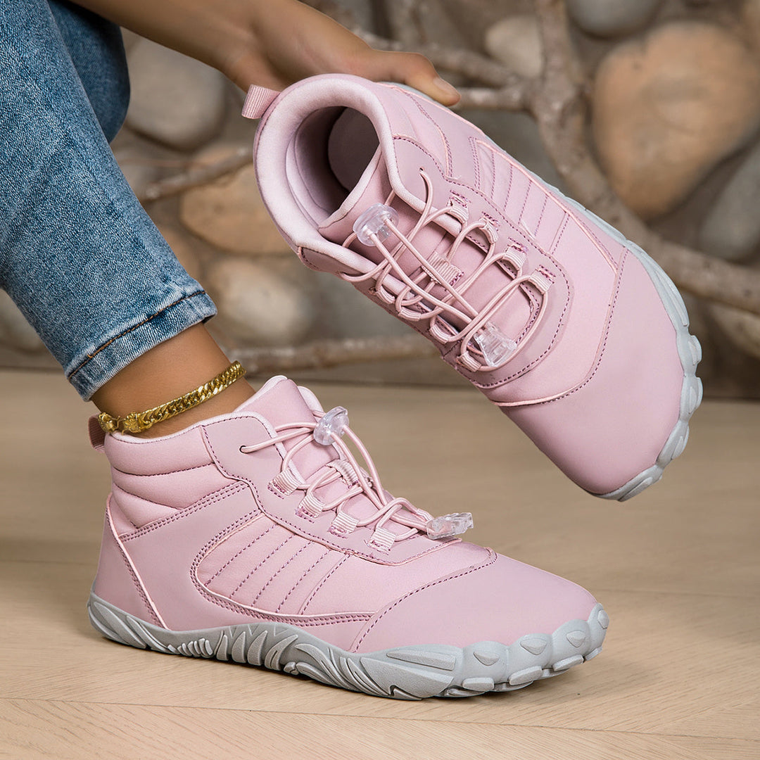 Natalia | Botines sin Cordones de Pisada Natural con Puntera Ancha