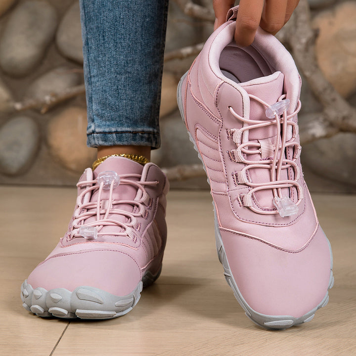 Natalia | Botines sin Cordones de Pisada Natural con Puntera Ancha