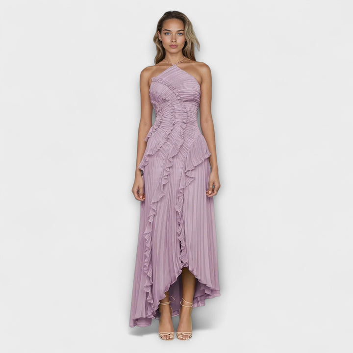 Covadonga | Vestido maxi sin mangas de fiesta