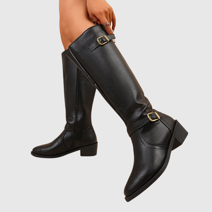 Patricia | Botas de montar de piel