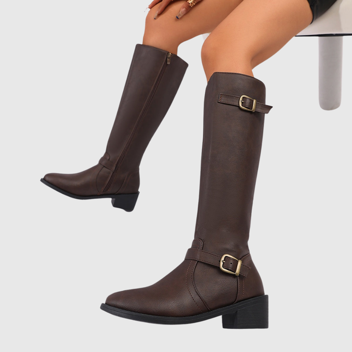 Patricia | Botas de montar de piel